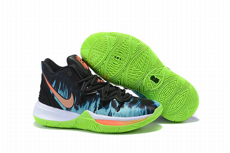 Nike Kyire 5 Black Green Flame